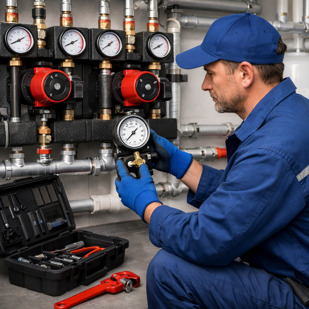 <span style="font-weight: bold;">Ремонт отопления в загородных домах</span>